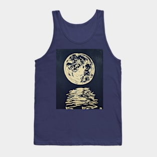 Moon Mirroring by Scott Hulderson Tank Top